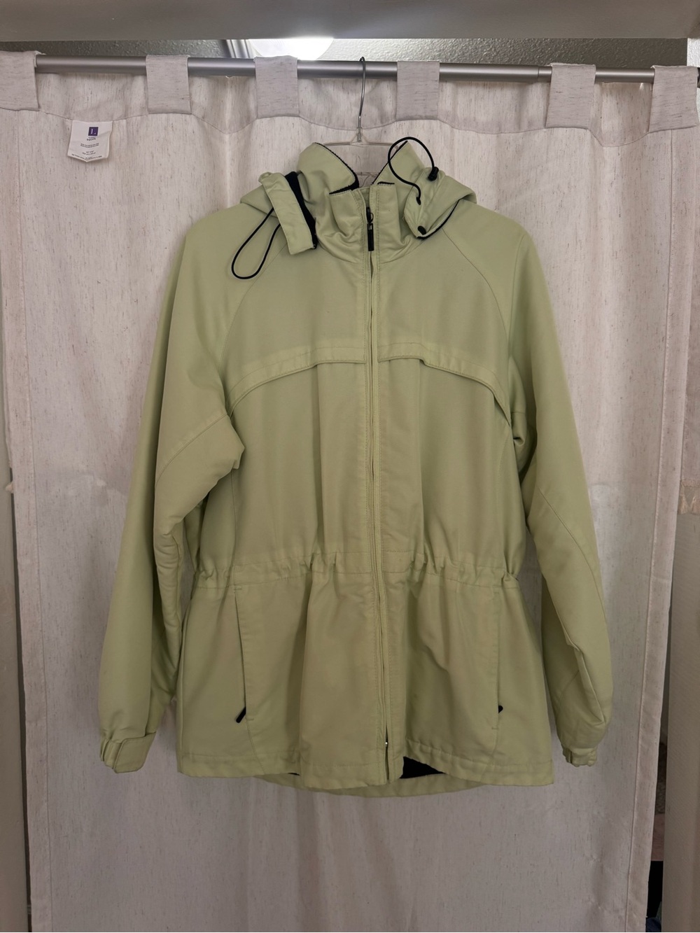 Pacific Trail Light Green Hooded Utility Jacket